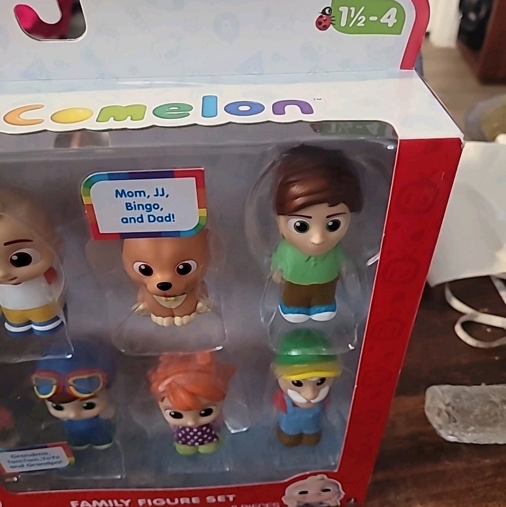 *BRAND NEW* COCO MELON COCOMELON Official 3" Family Figure 8 Pack Toys Age 3+ - Picture 9 of 9